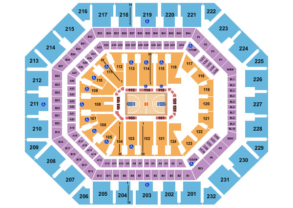 Phoenix Suns Arena Seating Chart