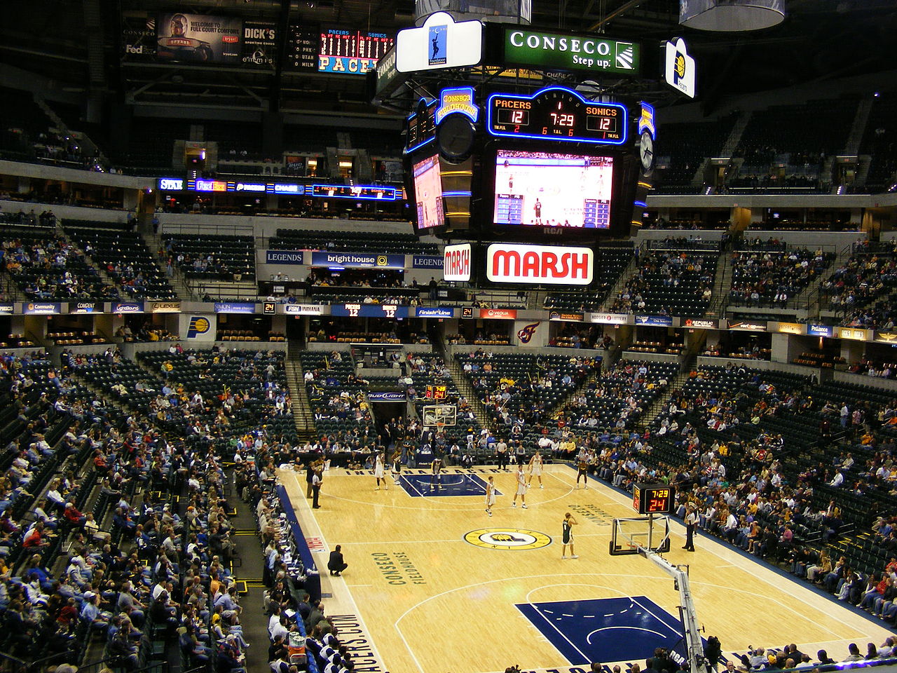 Bankers Life Fieldhouse Interior